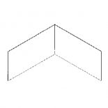 Esquinero de tabica Cofresa 300x550x550mm 8kg